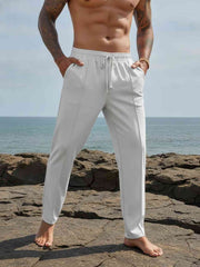 Men's Stretchy Casual Pants with Anti-Wrinkle Fabric