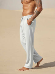 Men's Stretchy Casual Pants - Anti-Wrinkle & Iron-Free