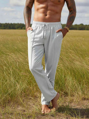 Men's Anti-Wrinkle Casual Pants with Stretchy Fit