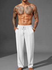Men's Stretchy Casual Pants - Anti-Wrinkle & Comfortable