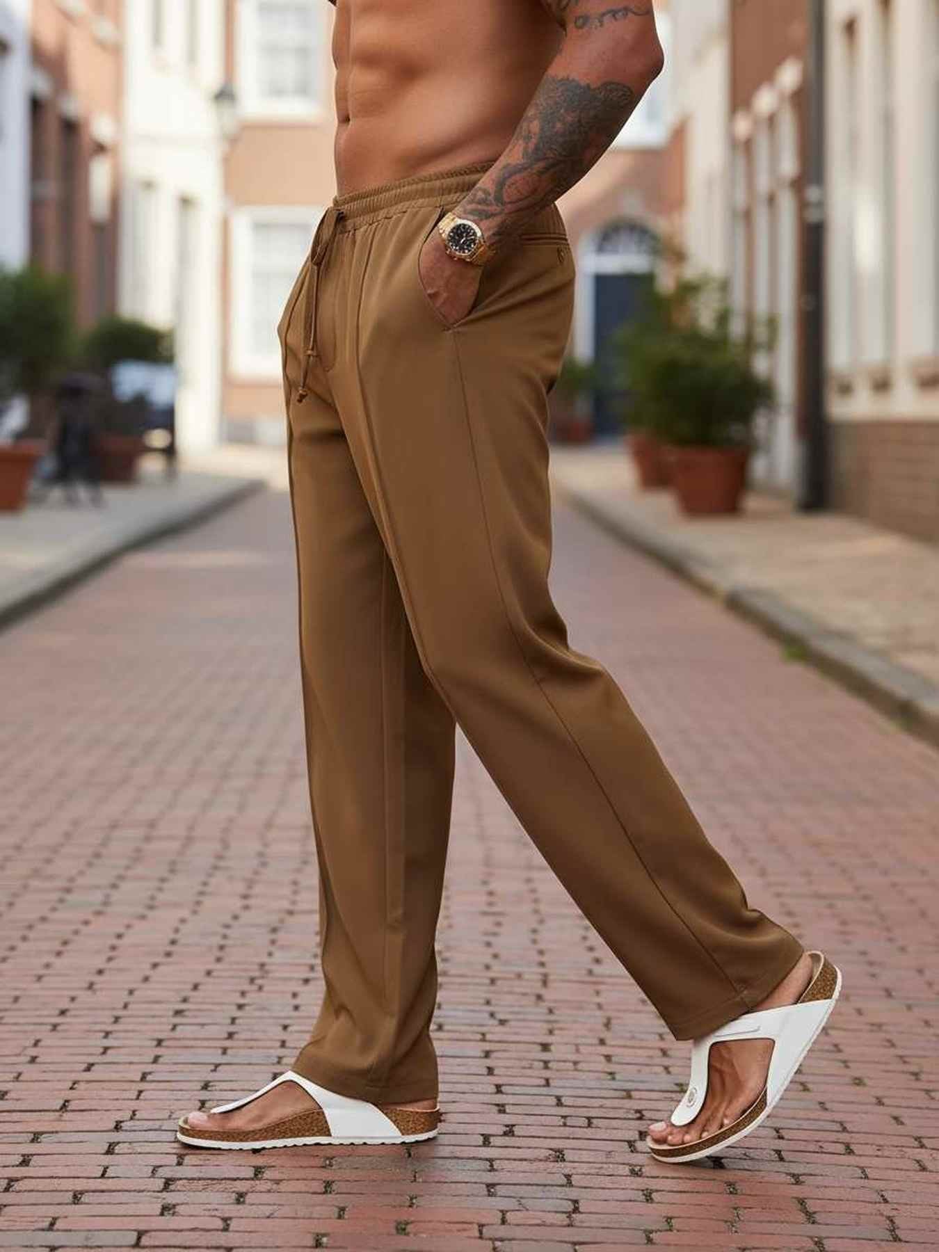 Men's Stretchy Anti-Wrinkle Casual Pants