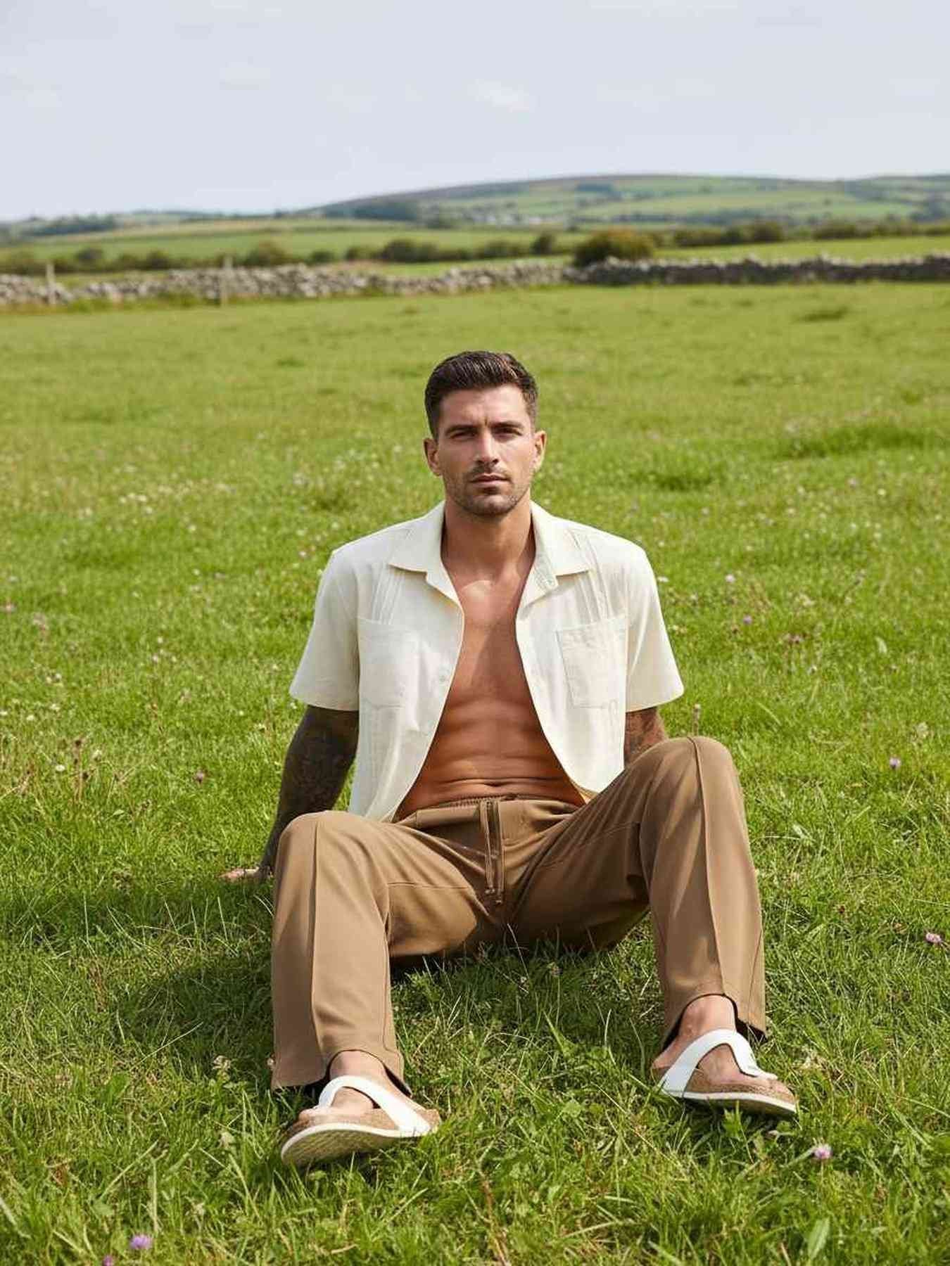 Men's Stretchy Casual Pants - Comfortable & Wrinkle-Free