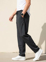 Men's Stretch Casual Pants - Anti-Wrinkle & Comfortable