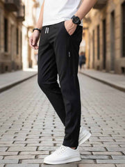 Stretchy Men's Casual Pants for Commute & Travel