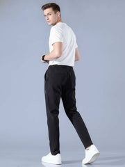 Men's Anti-Wrinkle Casual Pants with Stretchy Fit
