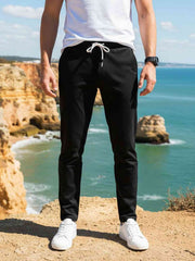 Men's Anti-Wrinkle Casual Pants for Comfortable Commutes