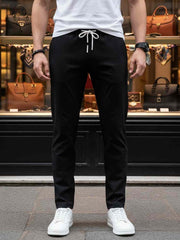 Men's Stretchy Casual Pants with Anti-Wrinkle Fabric