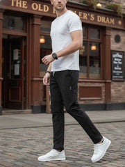 Men's Stretch Casual Pants, Anti-Wrinkle & Comfortable