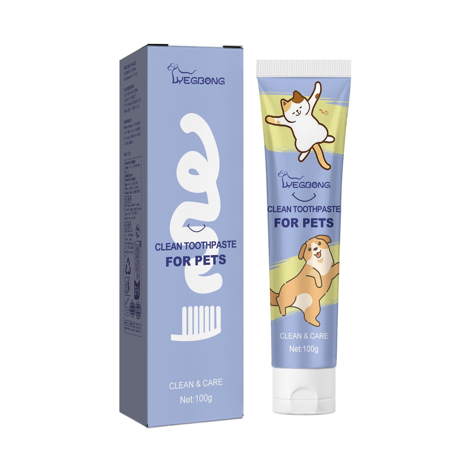 Pet Dental Toothpaste for Bad Breath - 100ml