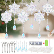 Create Custom Christmas Keychains - 6 DIY Diamond Painting Sets