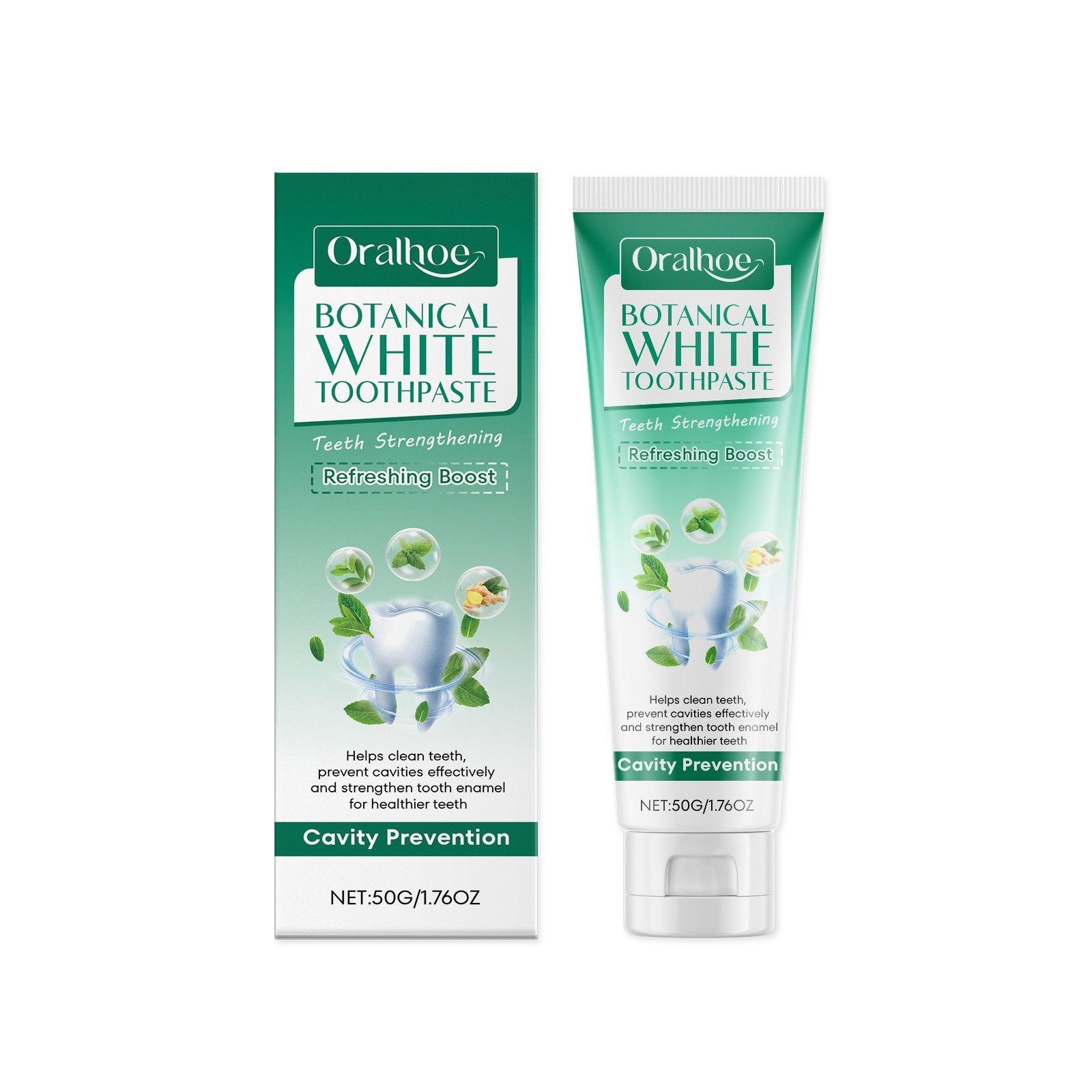 Gentle Whitening Toothpaste for Brighter Smiles