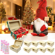 Mini Wooden Treasure Box for Painting, DIY Crafts & Party Decor