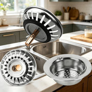 3-Piece Kitchen Drain Strainer Set