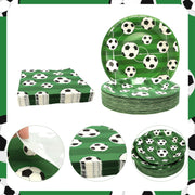 Soccer Party Kit - 80 Pieces