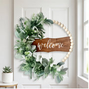 Elegant Floral Door Wreath - Party Accessory Set