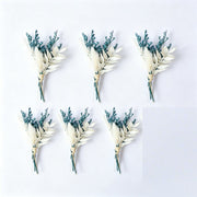 Mini Dried Flower Bouquets Set - Elegant Home Decor & Party Supplies