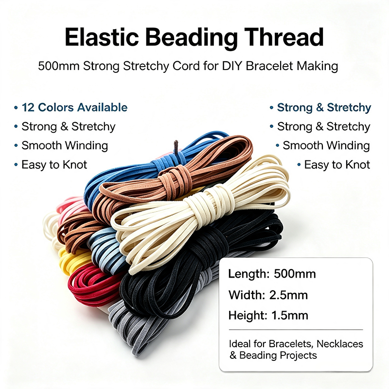 Soft Faux Leather Beading Cord for DIY Crafts