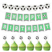 Soccer Party Banners Set - Birthday Decorations for Kids