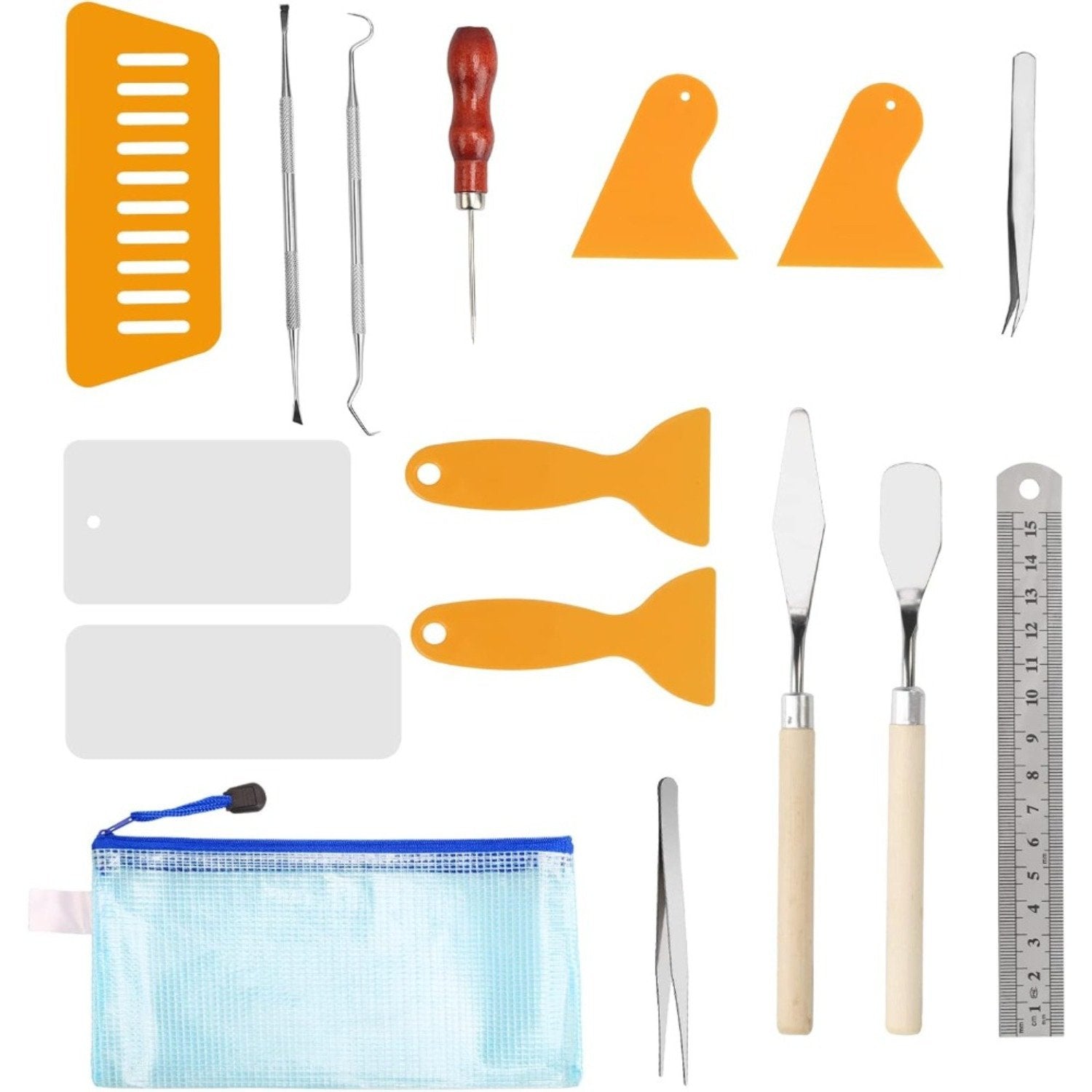 17-Piece Vinyl Weeding Tool Set for DIY Crafts & Vinyl Projects