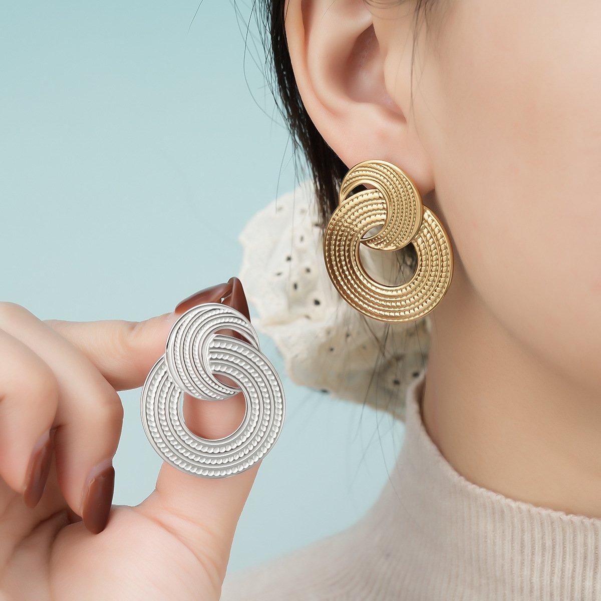 Trendy Ear Holes Earrings for Women