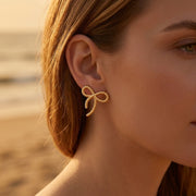 Elevate Your Style with Trendy Bowknot Earrings