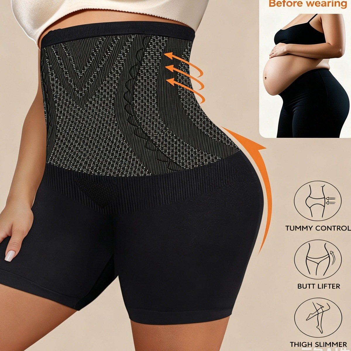 High Waisted Tummy Tucking Pants European Fit