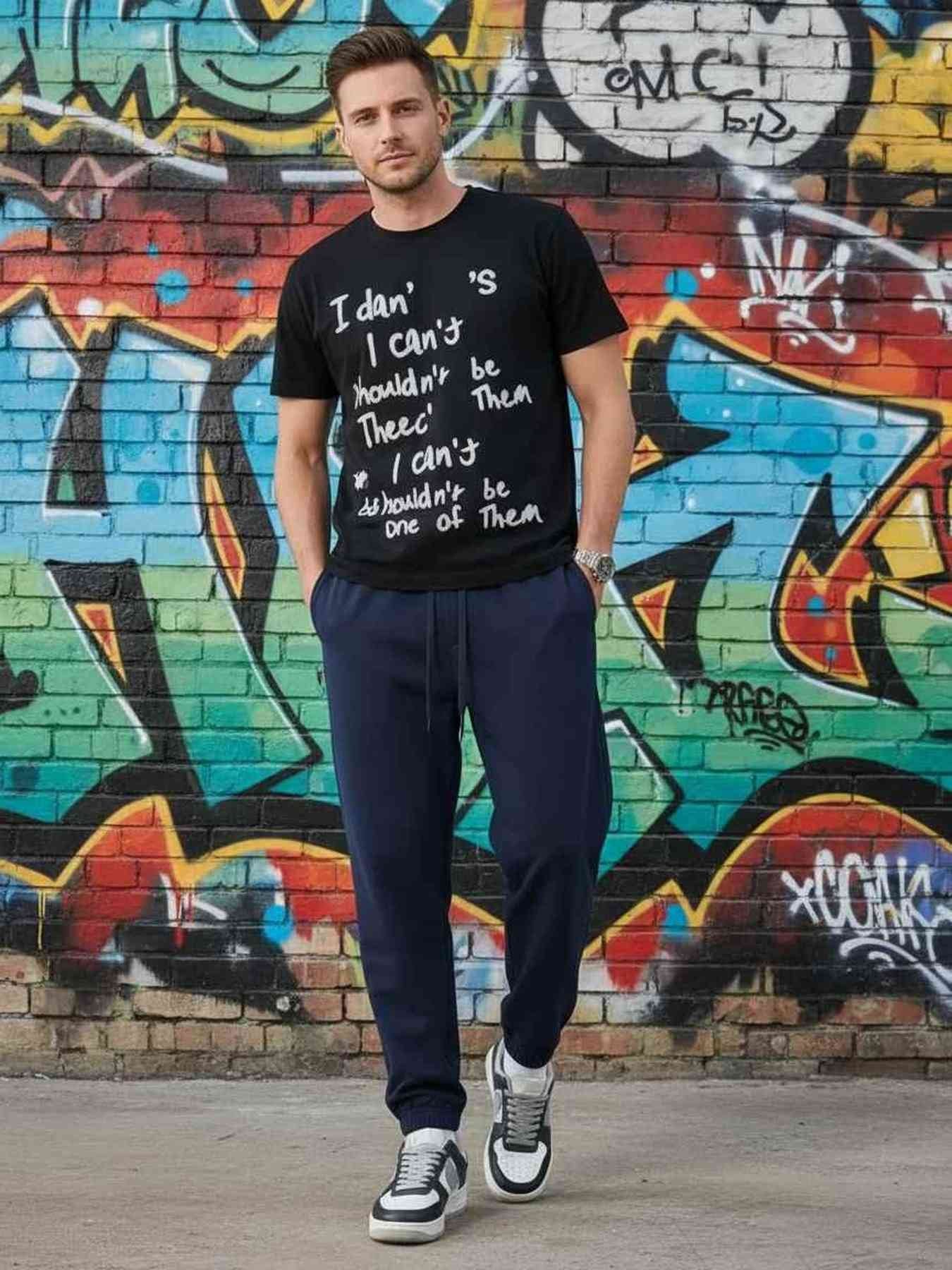 Men's Stretchy Casual Pants - Anti-Wrinkle & Elastic Fit