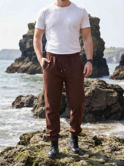 Men's Anti-Wrinkle Casual Pants for Everyday Wear