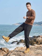 Men's Anti-Wrinkle Casual Pants for Comfortable Daily Wear