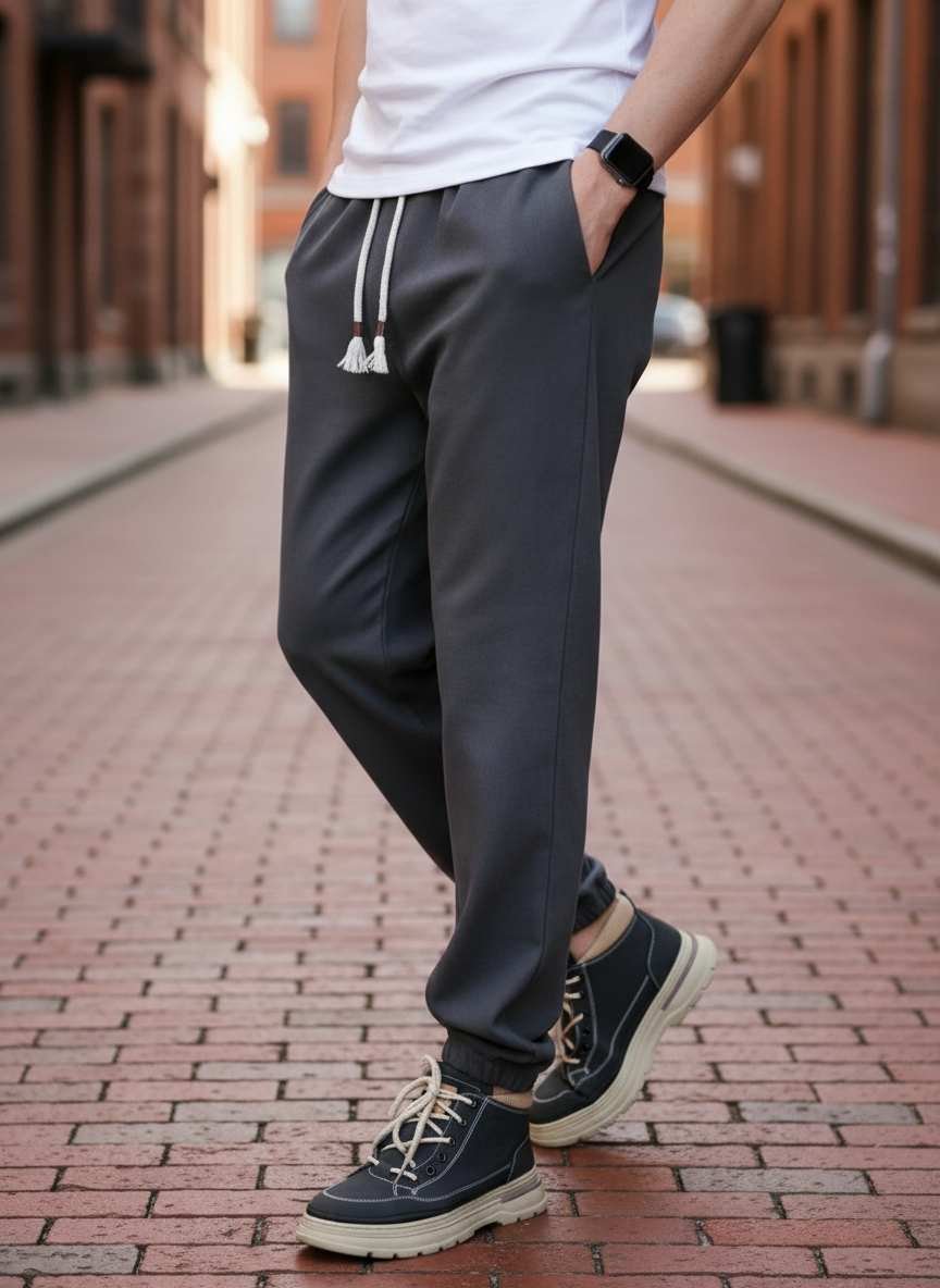 Men's Anti-Wrinkle Casual Pants for Everyday Comfort