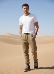 Trendy Men's Casual Pants with Anti-Wrinkle Technology
