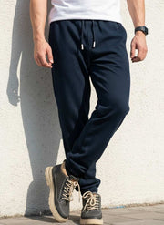Men's Anti-Wrinkle Casual Pants, 9-Inch Straight Fit Corduroy