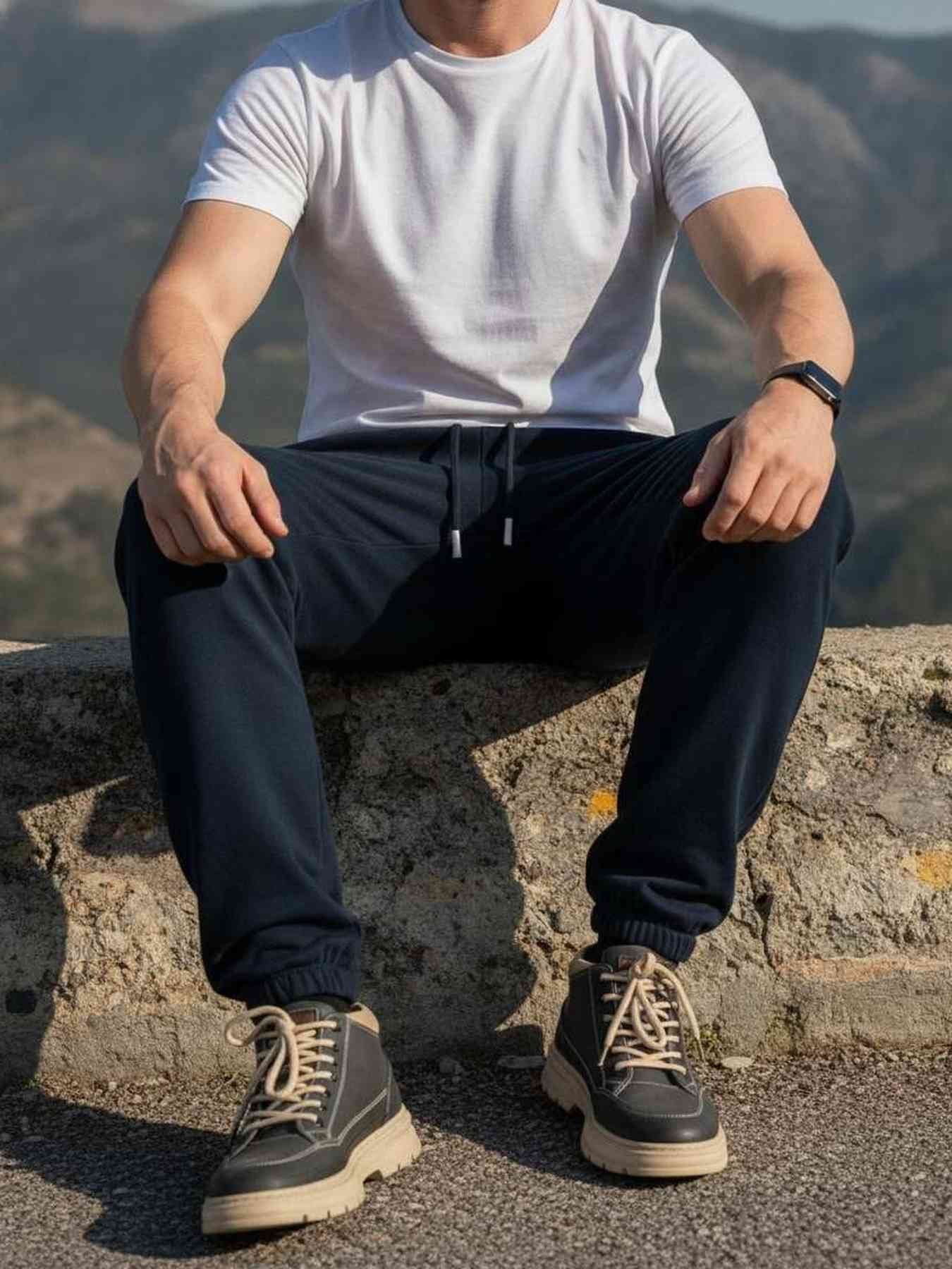 Trendy Men's Corduroy Pants - Anti-Wrinkle & Elastic