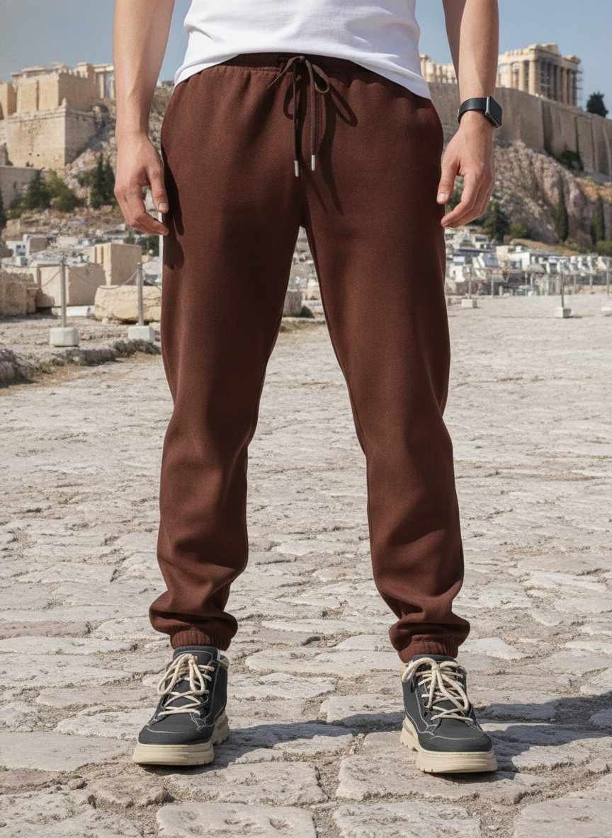 Men's Long Slim-Fit Corduroy Pants
