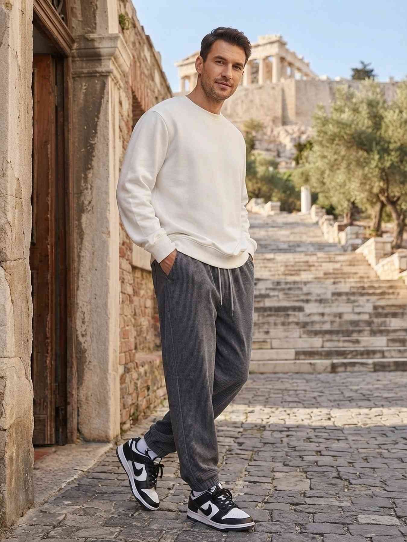 Men's Anti-Wrinkle Casual Pants