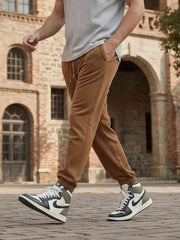 Trendy Men's Casual Pants - Anti-Wrinkle & Stretchy