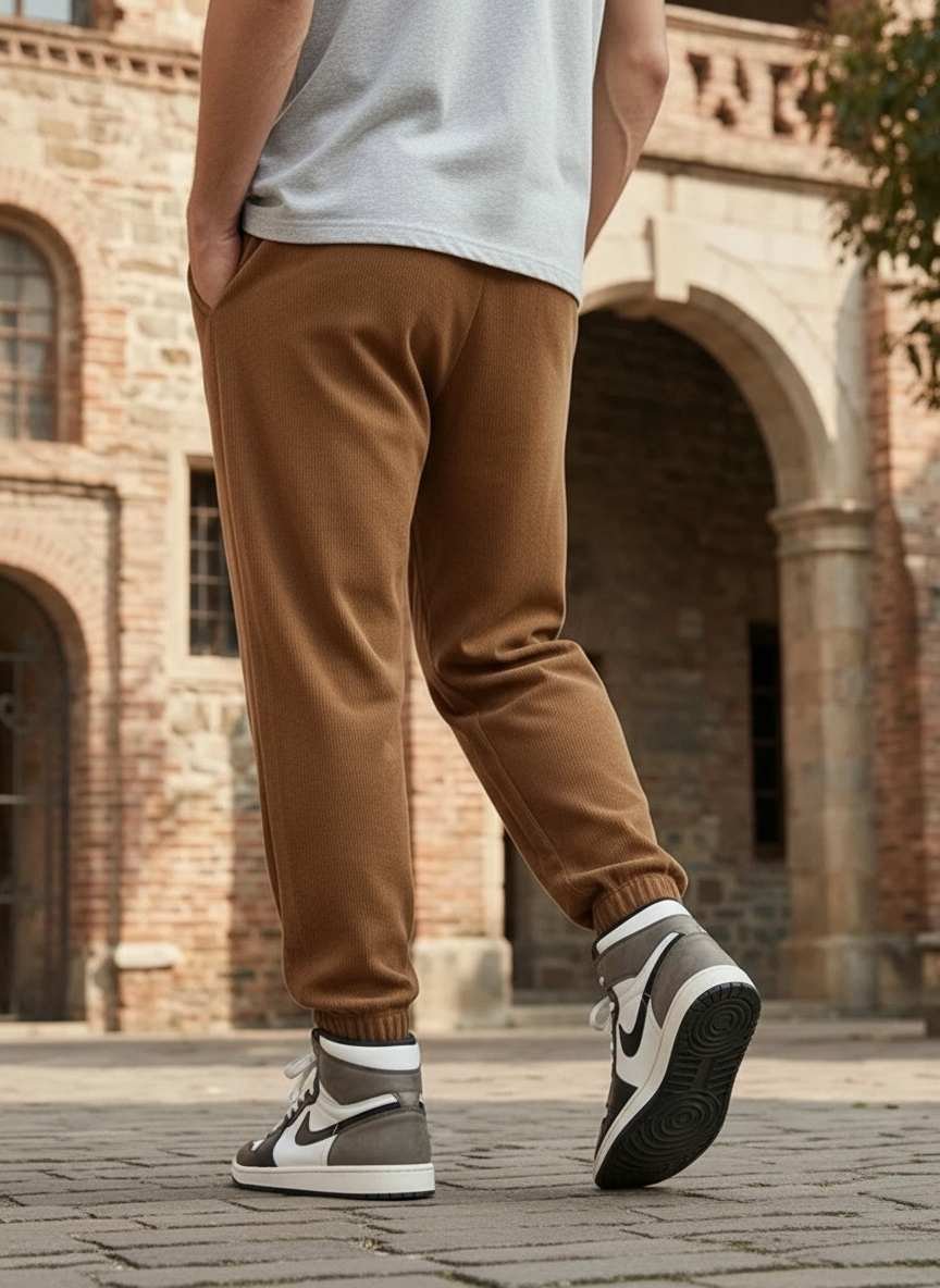 Men's Anti-Wrinkle Casual Pants for Daily Wear