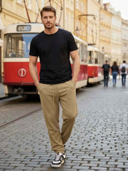 Men's Anti-Wrinkle Casual Pants - Stretchy & Comfortable Fit