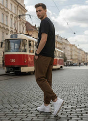 Men's Stretchy Casual Pants for Everyday Wear