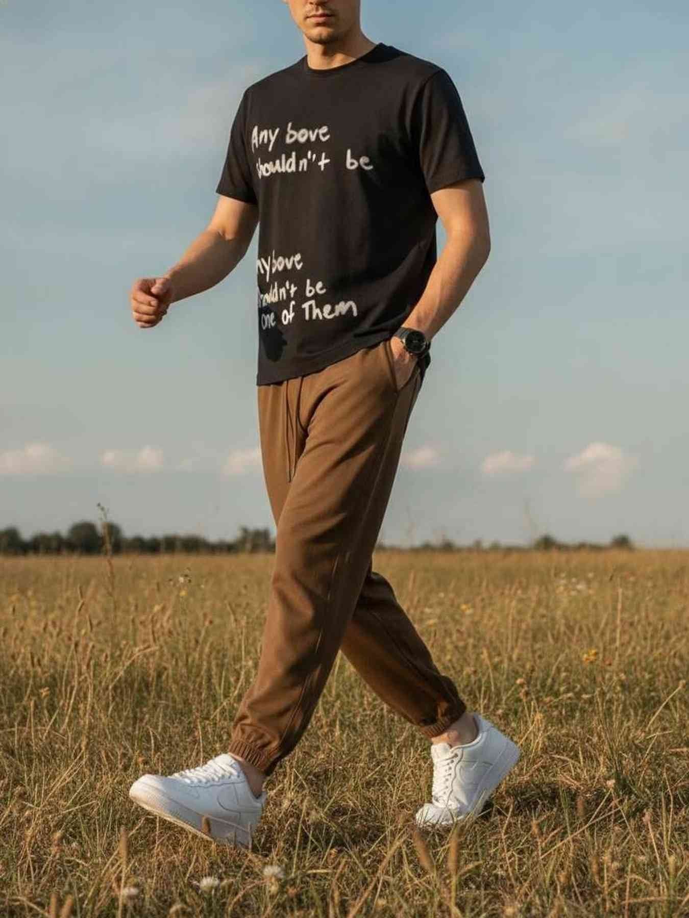 Relaxed Fit Casual Pants for Men