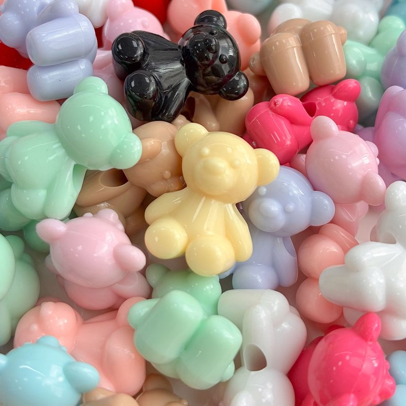 Pastel & Bright Animal Beads for DIY Jewelry