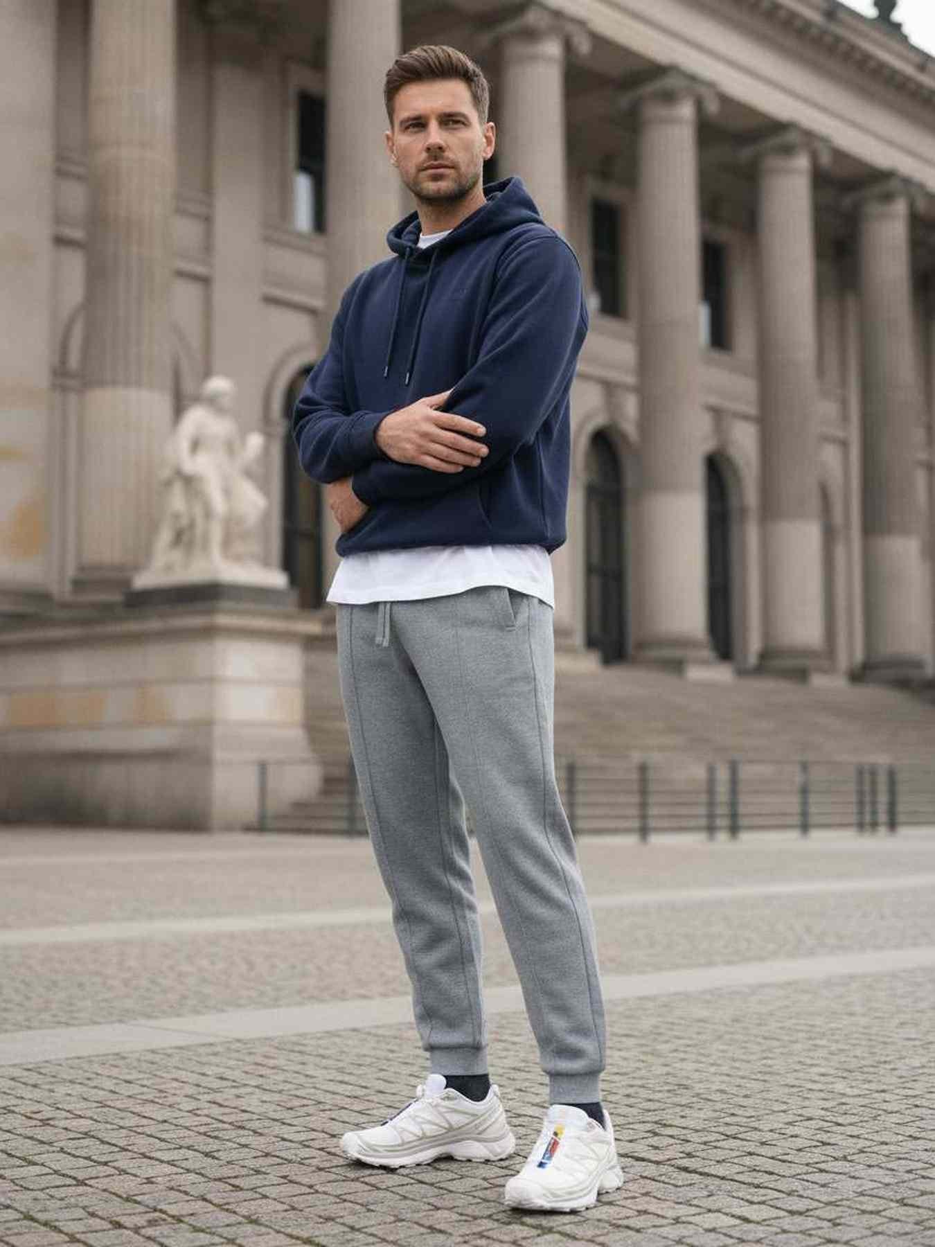 Men's Stretch Casual Pants, Anti-Wrinkle & Comfortable Fit