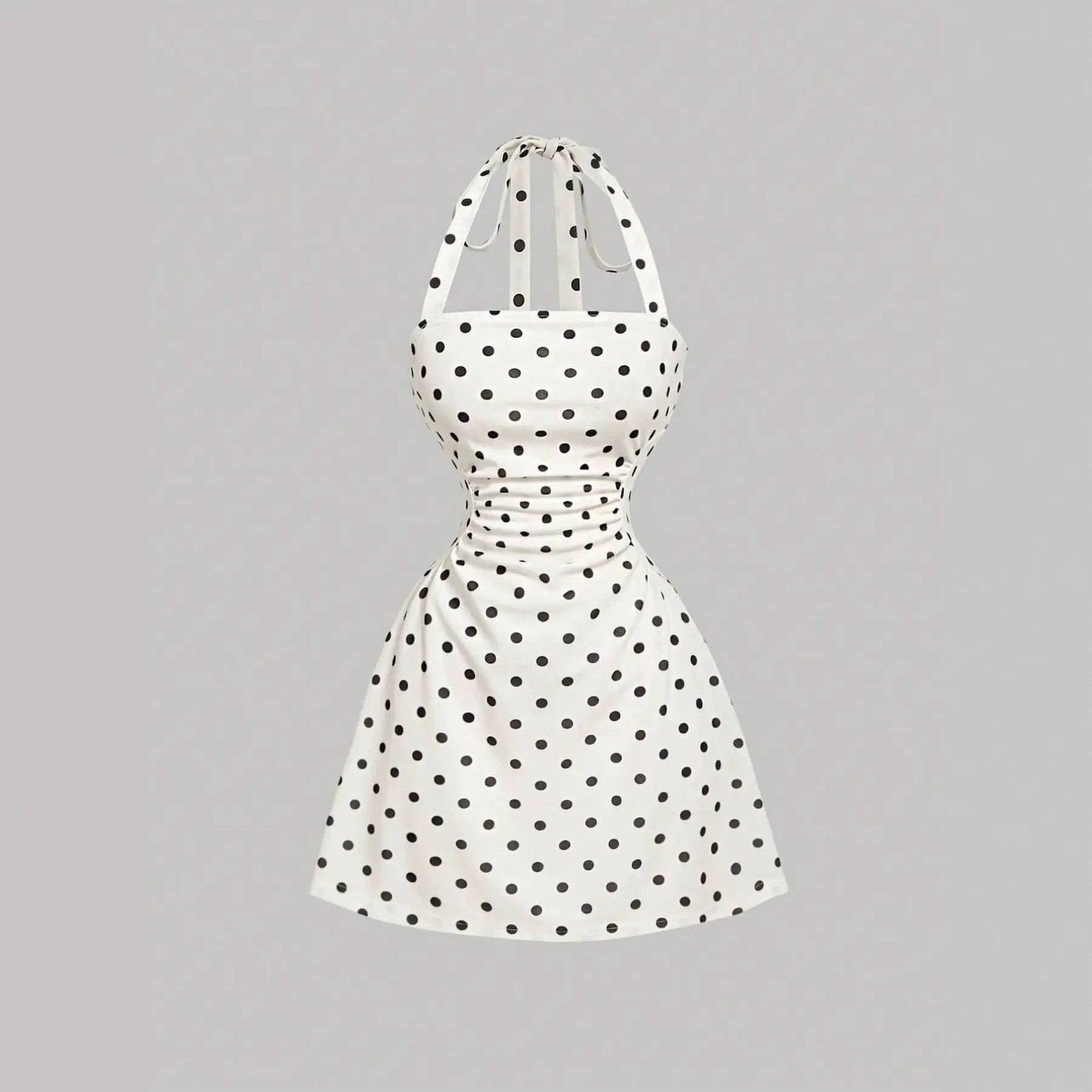 Chic Backless Mini Dress