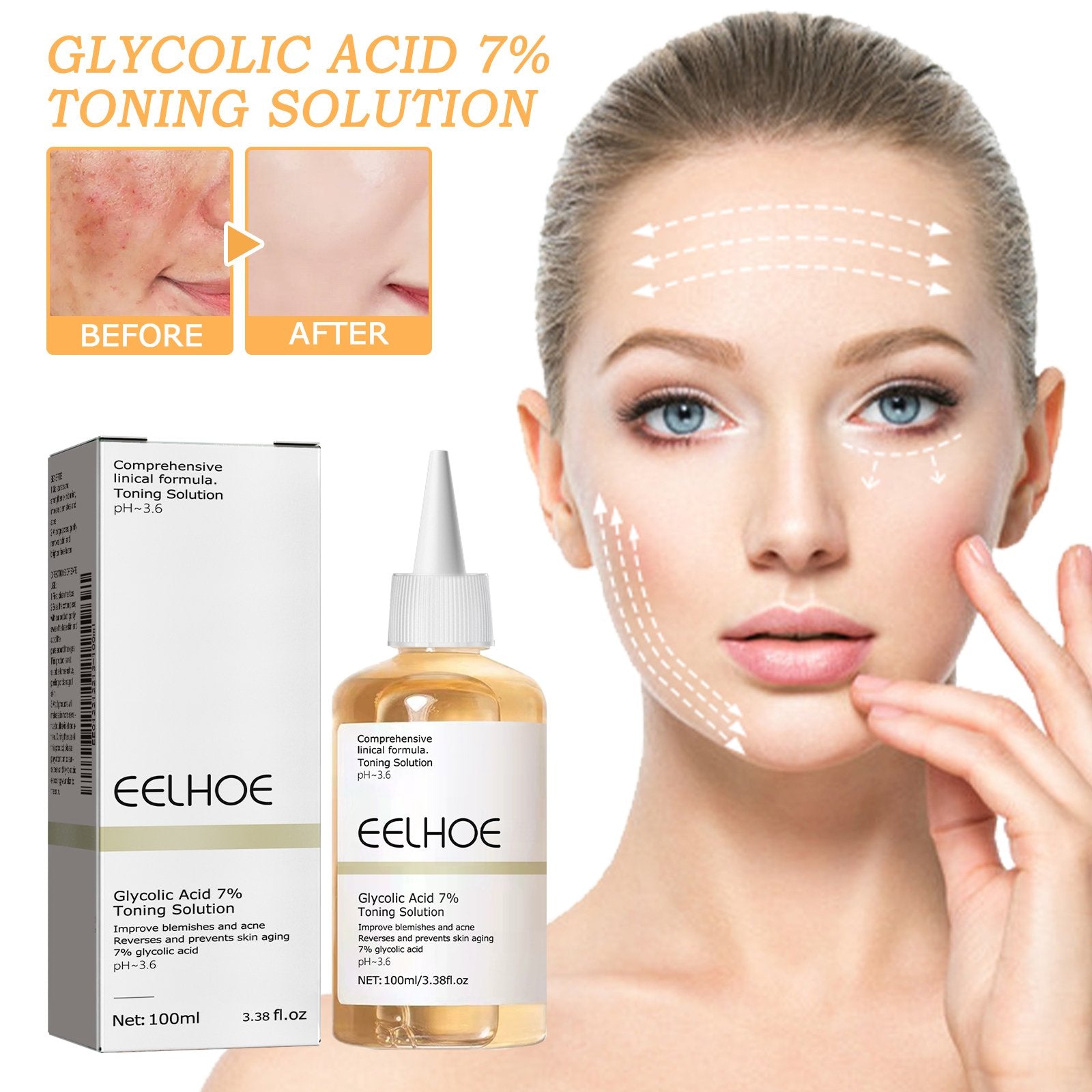 Glycolic Acid Toner for Glowing Skin - 100ml