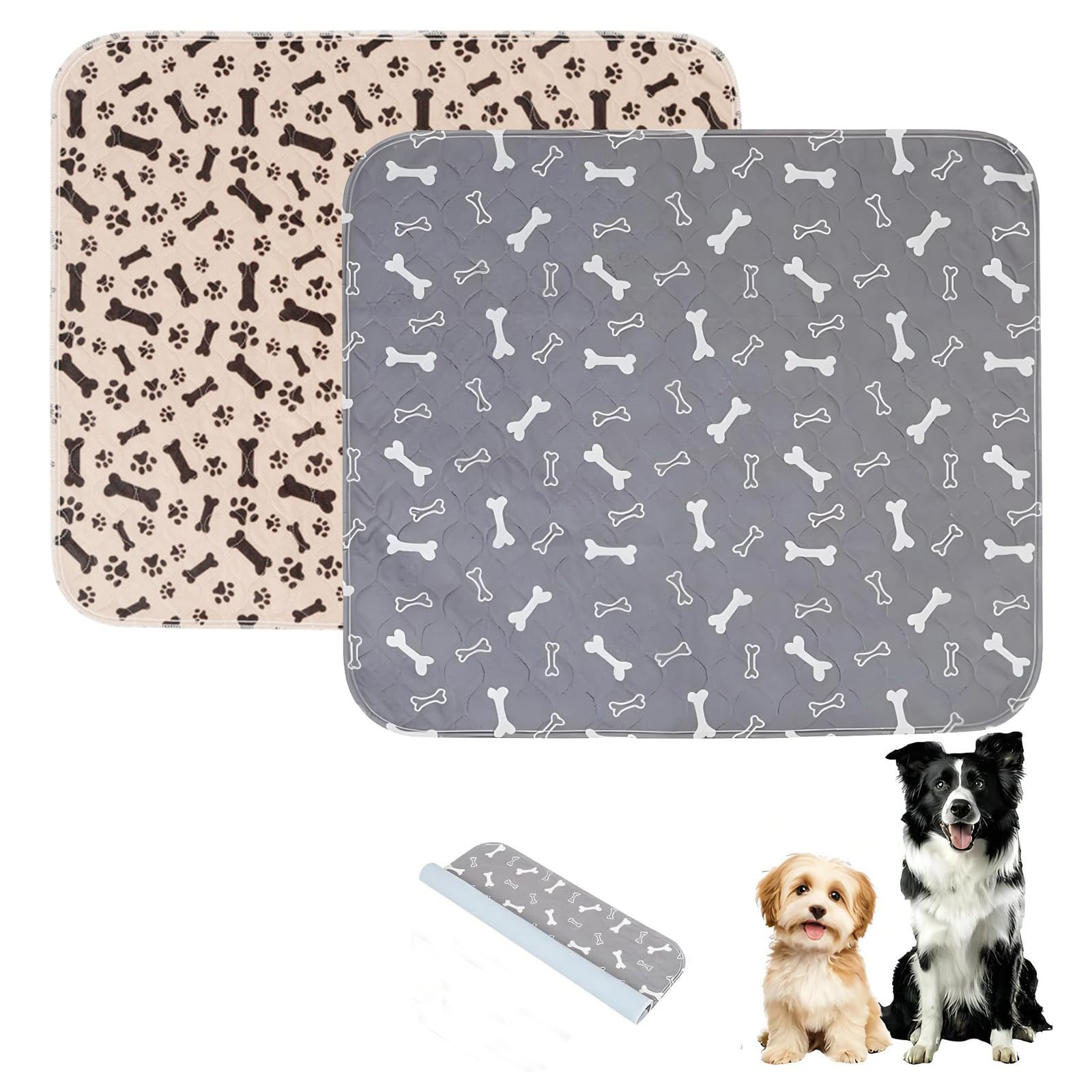 Puppy Training Pads with Pheromones, Reusable & Washable