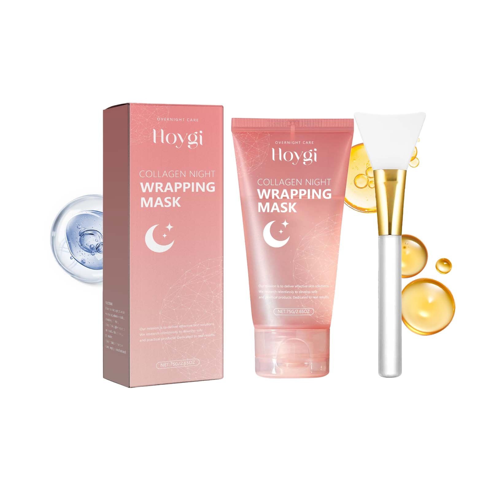 Deep Penetrating Collagen Facial Mask & Brush Set