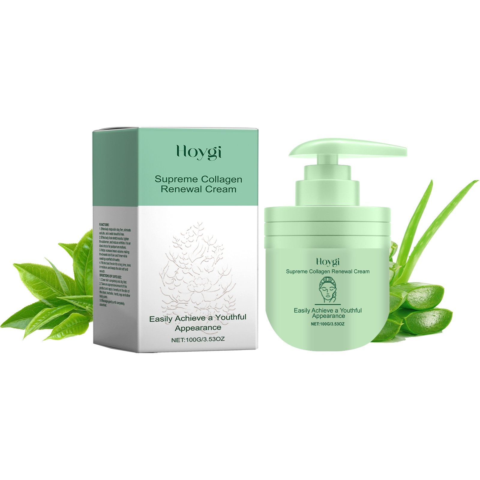 Collagen Face Moisturizer 100g - Smooth, Radiant Skin