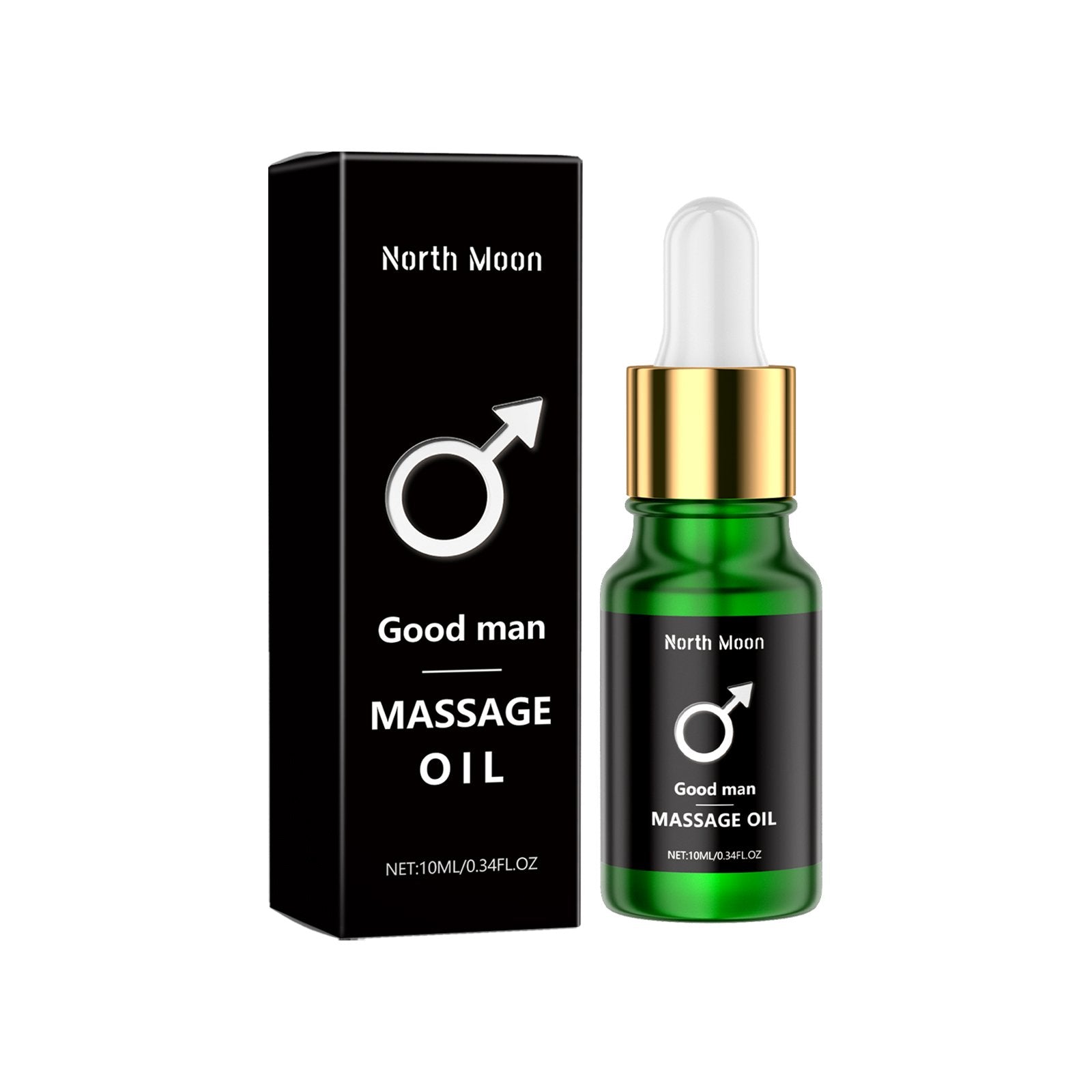 Men's Revitalizing Massage Oil, 1010ml