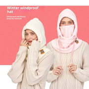 Warm Winter Cycling Hood, Windproof Neck Protector for Men and Women