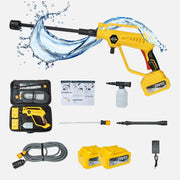 Portable 4000W Cordless Car Pressure Washer with 2 Batteries